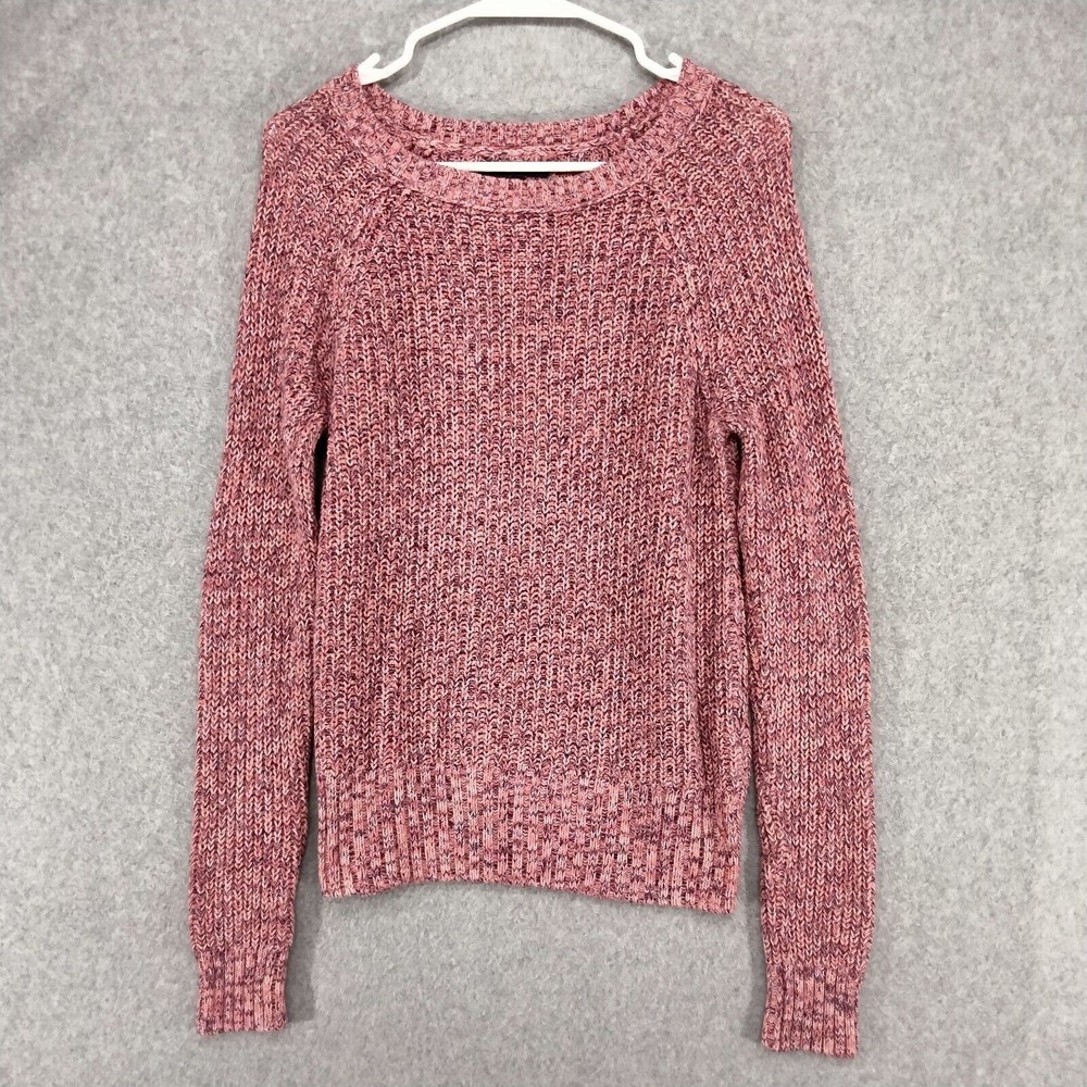 American Eagle Outfitters Sweaters Womens Medium Pink Chunky Knit Pullover